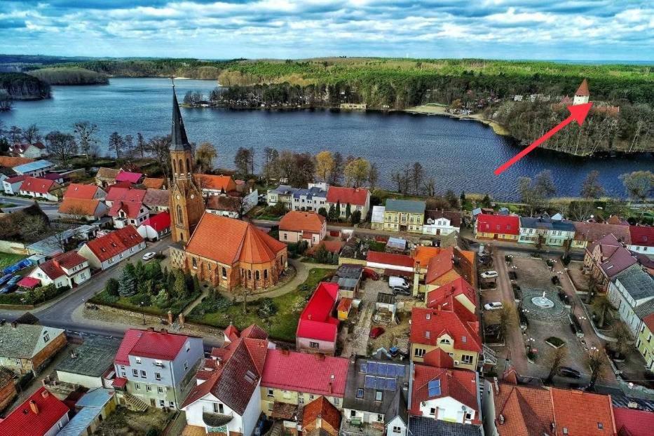 Zolty Domek Nad Jeziorem Lubniewice Exterior foto